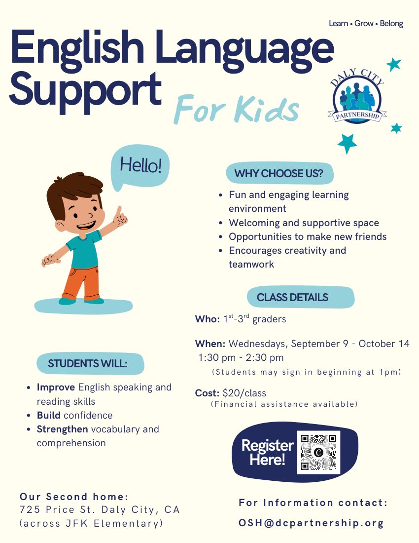 English Language Support for Kids
