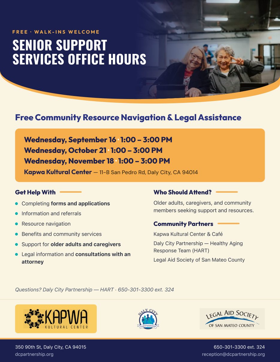 Senior Support Services Office Hours