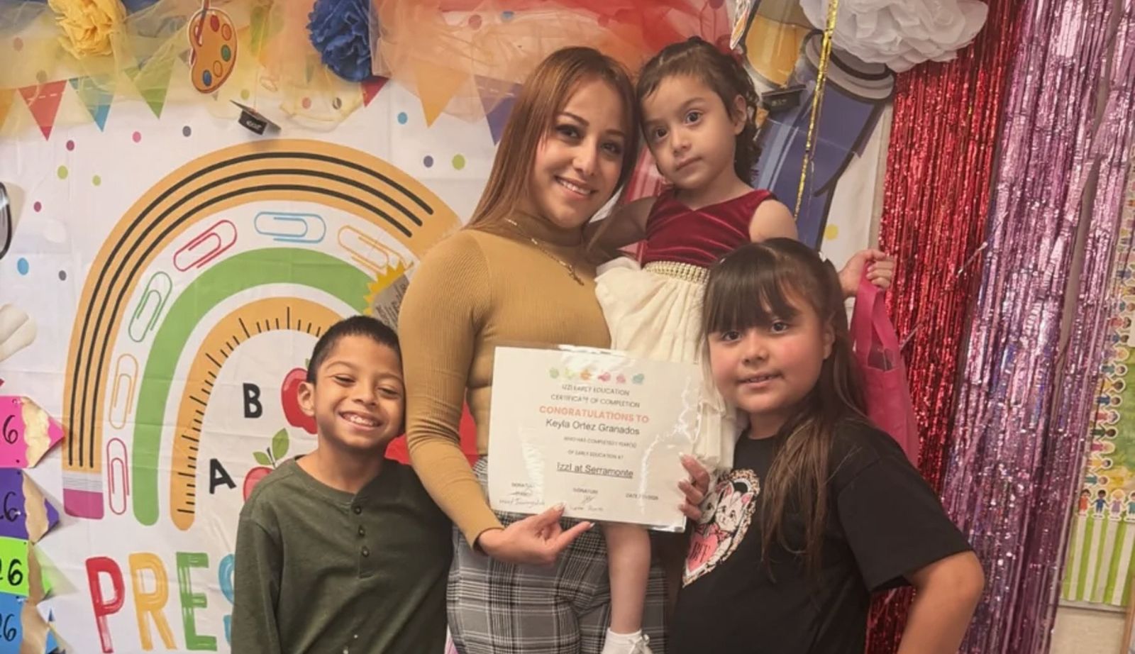 Fatima and her children, 2026